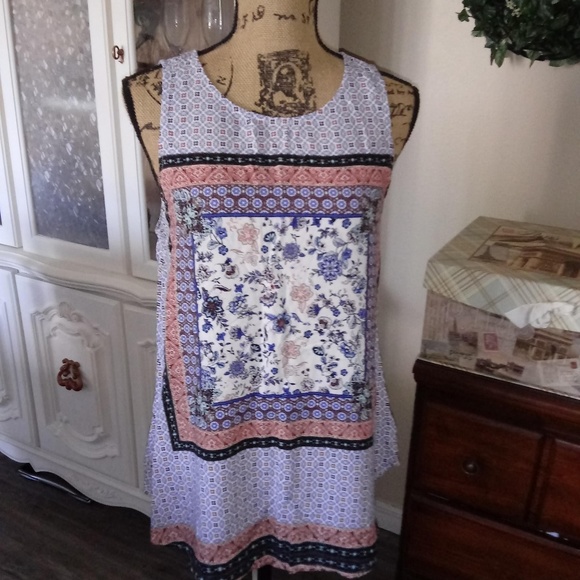 Gypsies & Moondust Flowered Blouse - Picture 1 of 6